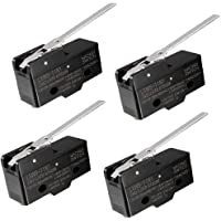 Gebildet 4pcs LXW5-11N1 15A 250V 1NO 1NC Momentáneo Micro Interruptor de Límite Brazo de Palanca Larga SPDT Interruptor…